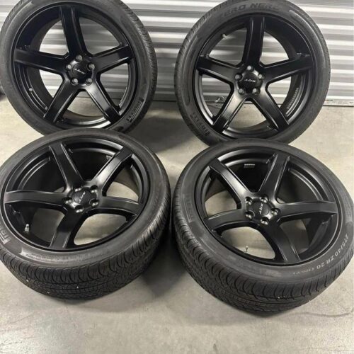 Conjure Unrivaled Style: OEM 5 Spoke Hellcat Wheels