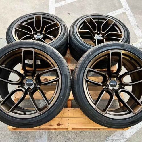 2020 Factory OEM Genuine Dodge SRT Hellcat Wide Body Devils Brass Monkey Wheels
